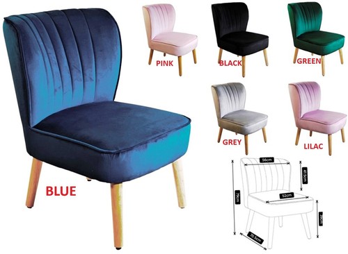 Velvet accent chair bedroom - accent,