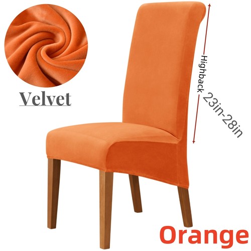 Velvet large dining chair - large,