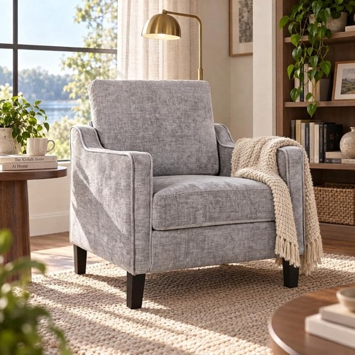 Comfortable chenille accent - comfortable,