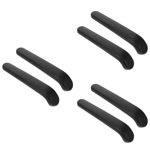 6pcs black armrest pads for - pu,