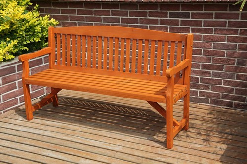 Birchtree garden bench - bench, 3