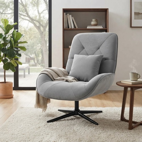Elegant high back swivel chair - elegant,