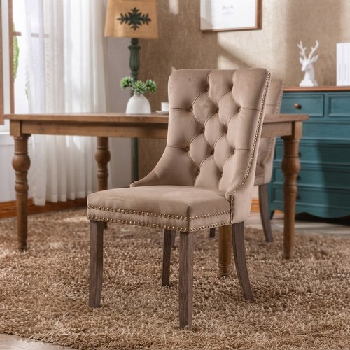 Comfortable velvet dining - comfortable,
