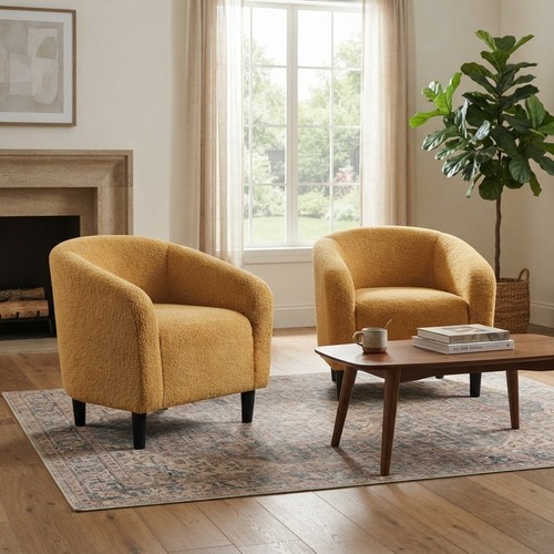 Elegant set mustard - set,