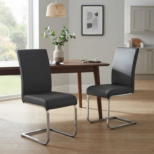 Dining chairs set faux - of,