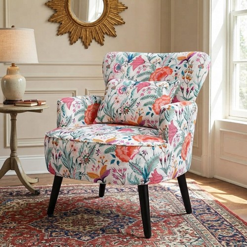 Floral tub chair with - floral,