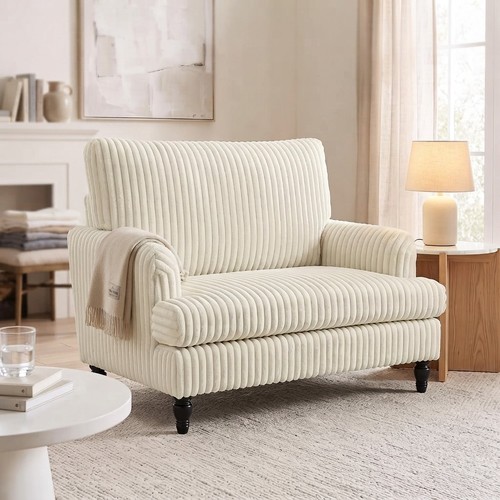 Comfortable cream corduroy - comfortable,