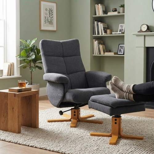 Comfortable swivel recliner - swivel,