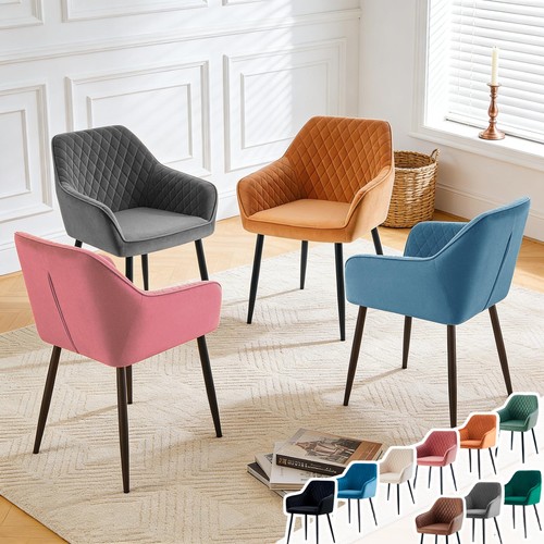 Set 4pcs dining chairs - of,
