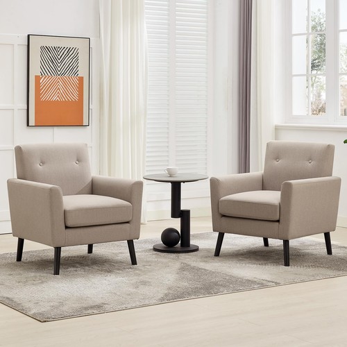 Gray retro accent chair - retro,