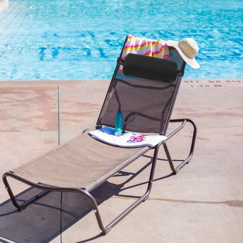 Ergonomic beach chair - ergonomic, headrest