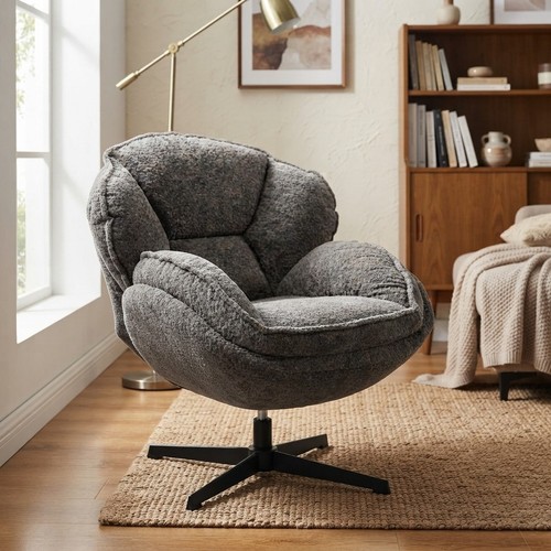 Oversized grey velvet - oversized,