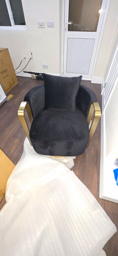 Black suede luxury accent - luxury,